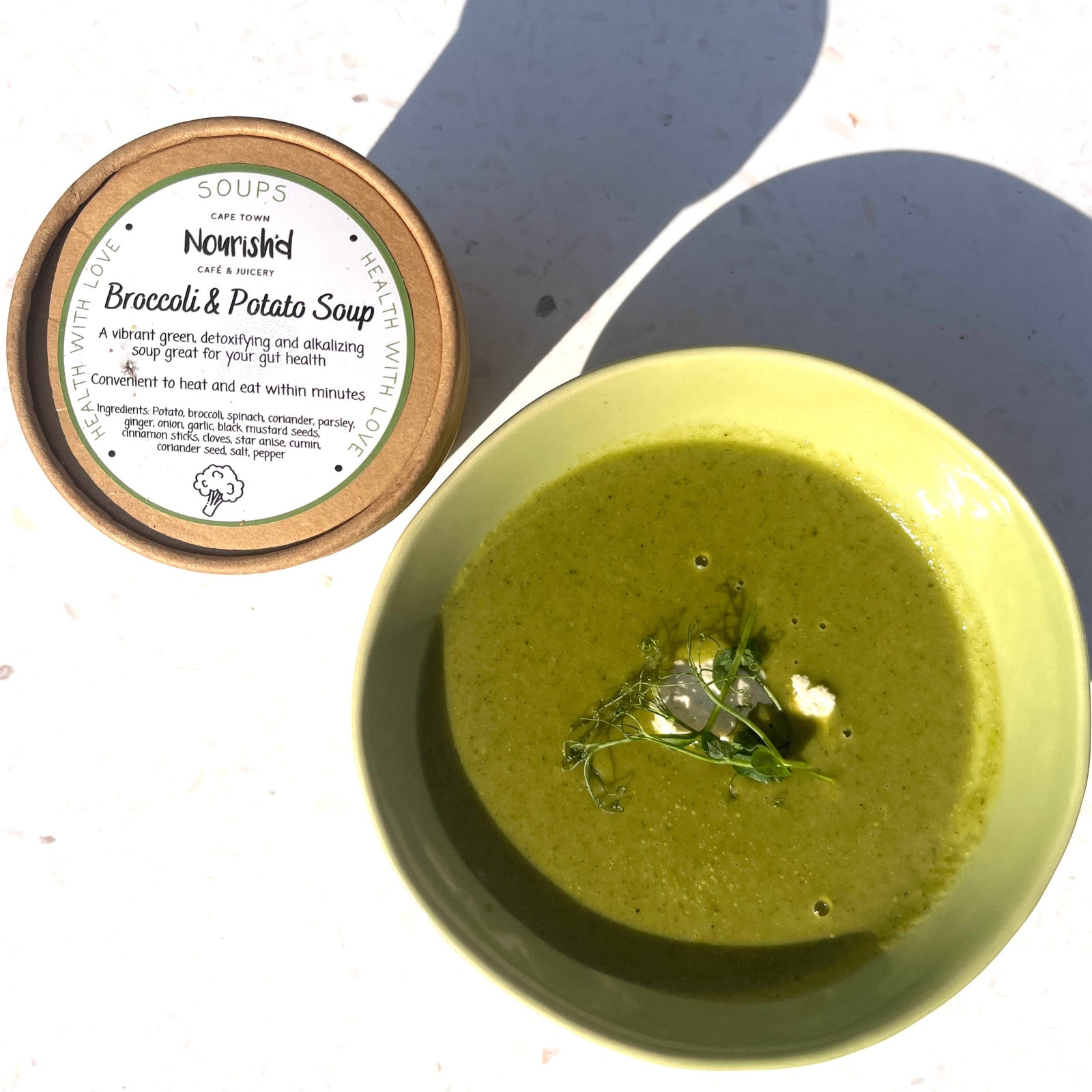 Brocolli & Potato Soup Frozen