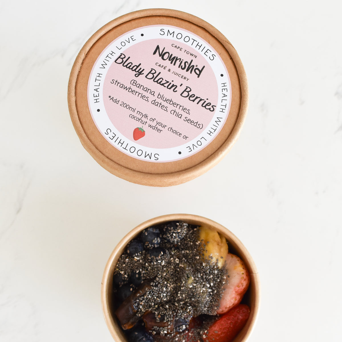 Blady Blazin' Berries Frozen Smoothie Box