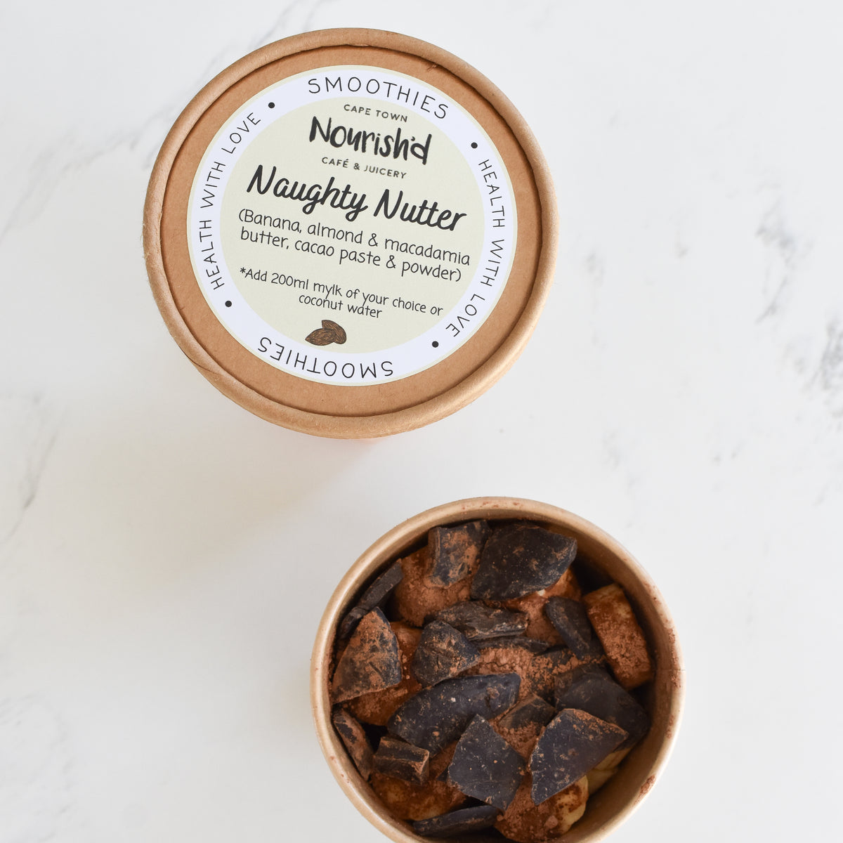 Naughty Nutter Frozen Smoothie Box