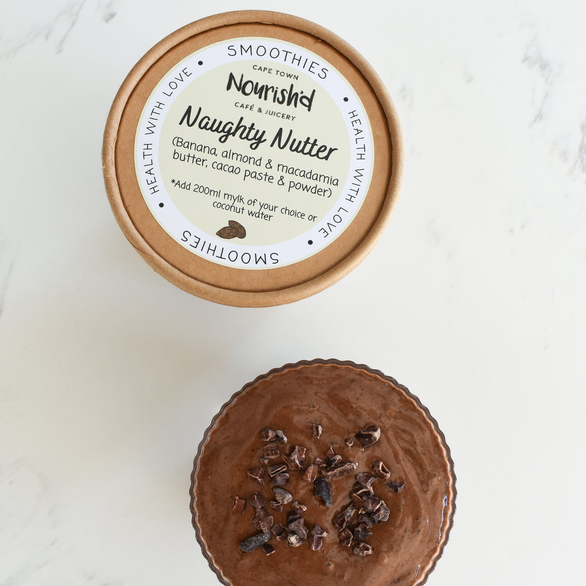 Naughty Nutter Frozen Smoothie Box