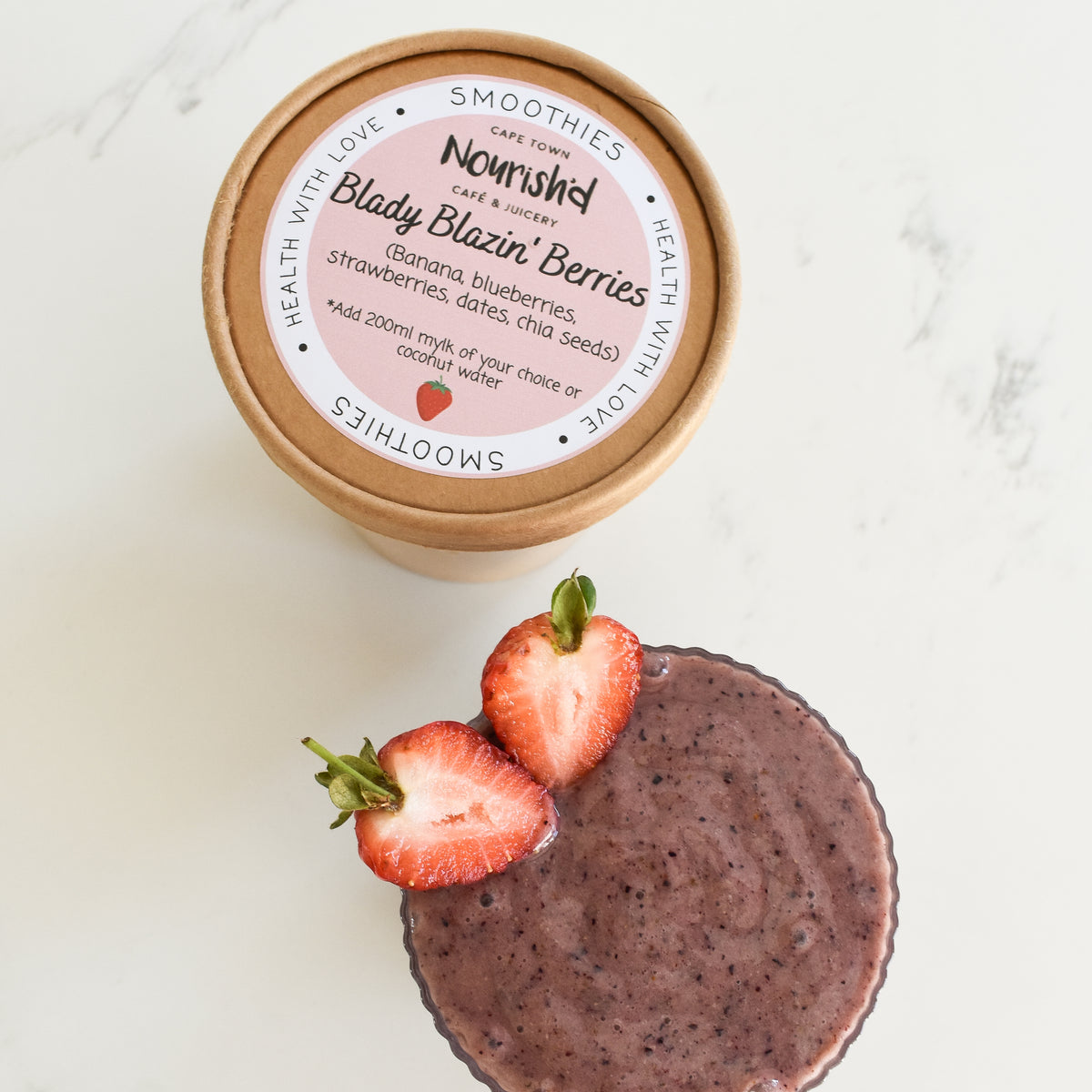 Blady Blazin' Berries Frozen Smoothie Box