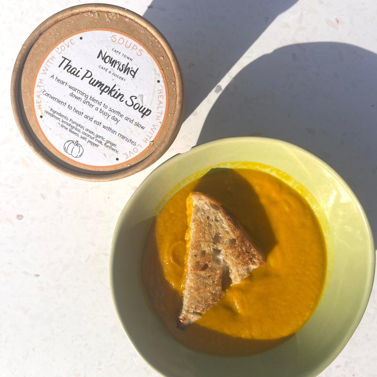 Thai Pumpkin Soup Frozen